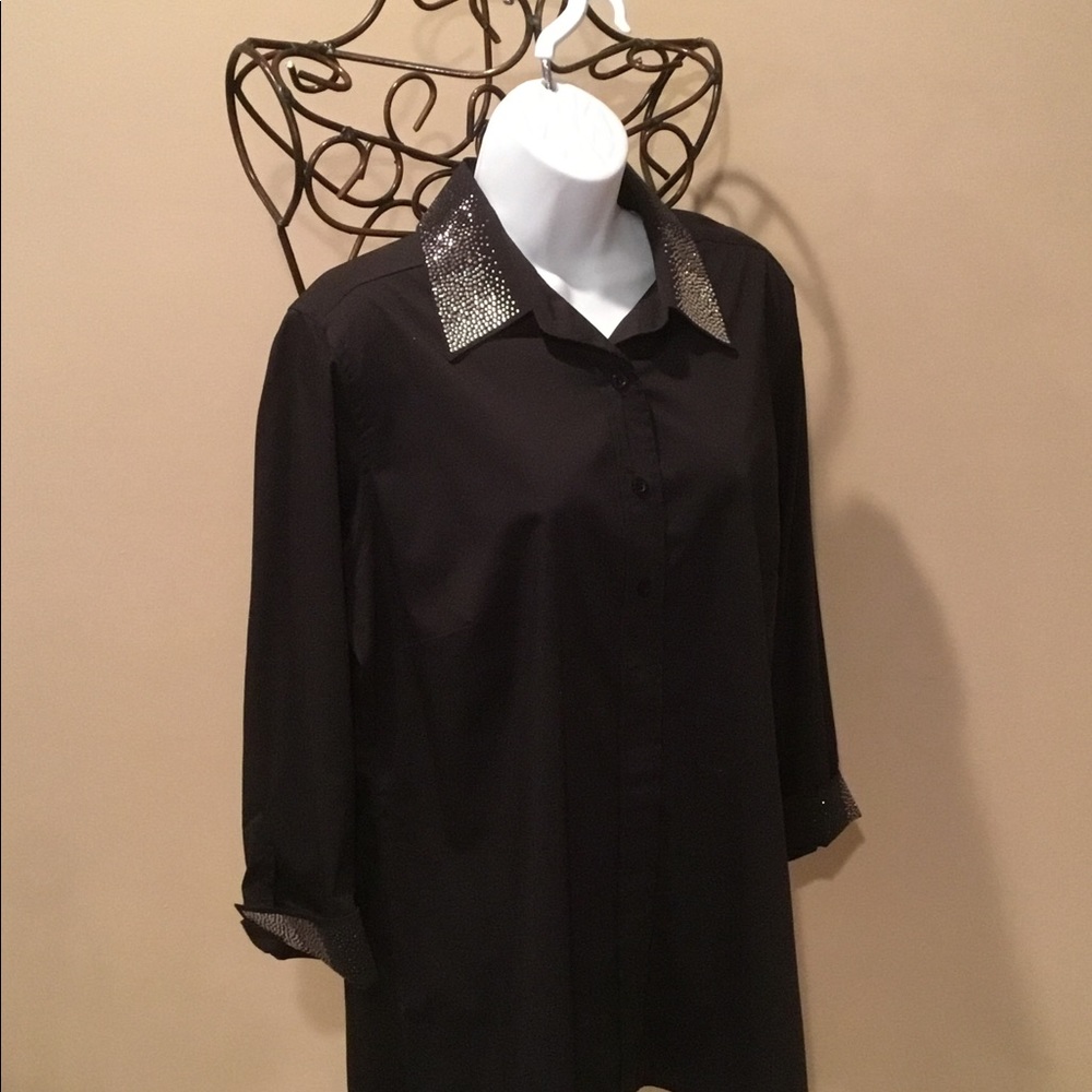 CHRISTINE ALEXANDER BLOUSE - Picture 2 of 8